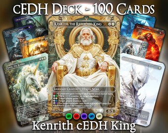 Kenrith cEDH King Deck - Tarjetas MTG personalizadas, tarjetas MTG premium, tarjetas proxy, Commander Proxy, tarjetas mágicas