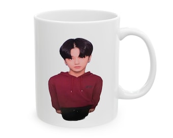 Wooyoung Meme Mug | SHIPS FROM U.S | Ateez Wooyoung Mug | Ateez mugs | Gifts for Atiny | Ateez meme mug