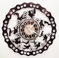 MOTOCROSS DIRT BIKES Vinyl Record Clock | Man Cave Chevy Wall Art Decor | Gifts For Him Her | Free Shipping