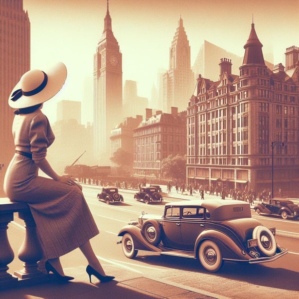 Whispers of Yesteryears: 1940s Dreaming & Enigmatic Charm of Retro Elegance