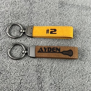 Lacrosse Gift Lacrosse Keychain Lacrosse Team Keychain Lacrosse ...