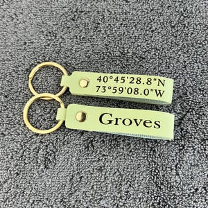 Graduation Keychain For University Student Personalized Leather Keychain For Her School Logo Keychain Small Accessory For Everday Usage Best