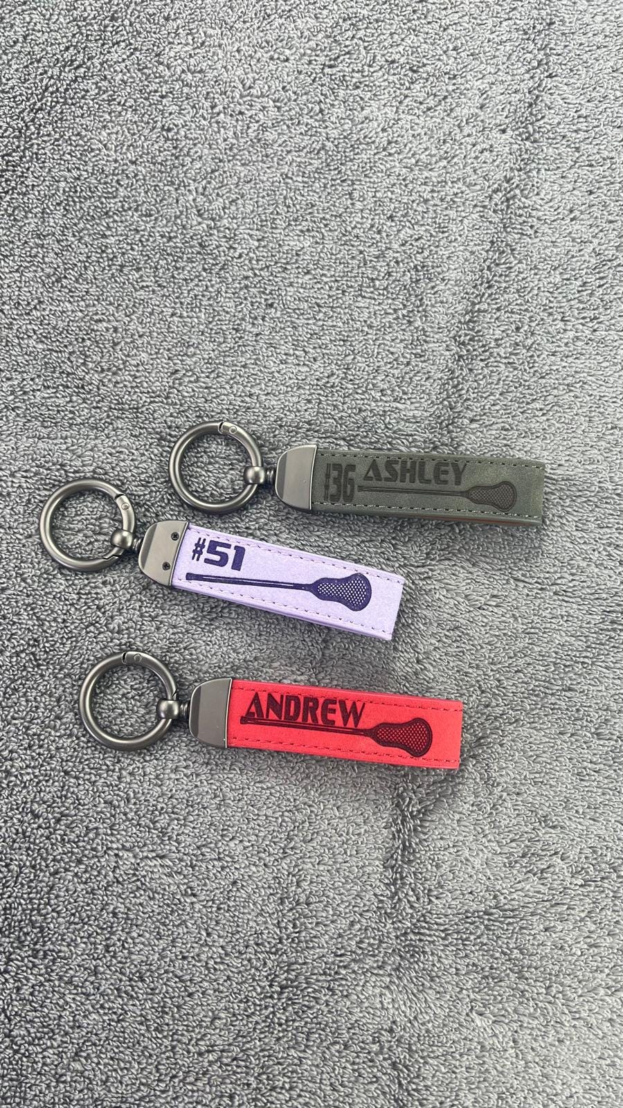 Lacrosse Gift Lacrosse Keychain Lacrosse Team Keychain Lacrosse Accessory Team Gift Personalized Keychain Lacrosse Team Lacrosse Group Gift