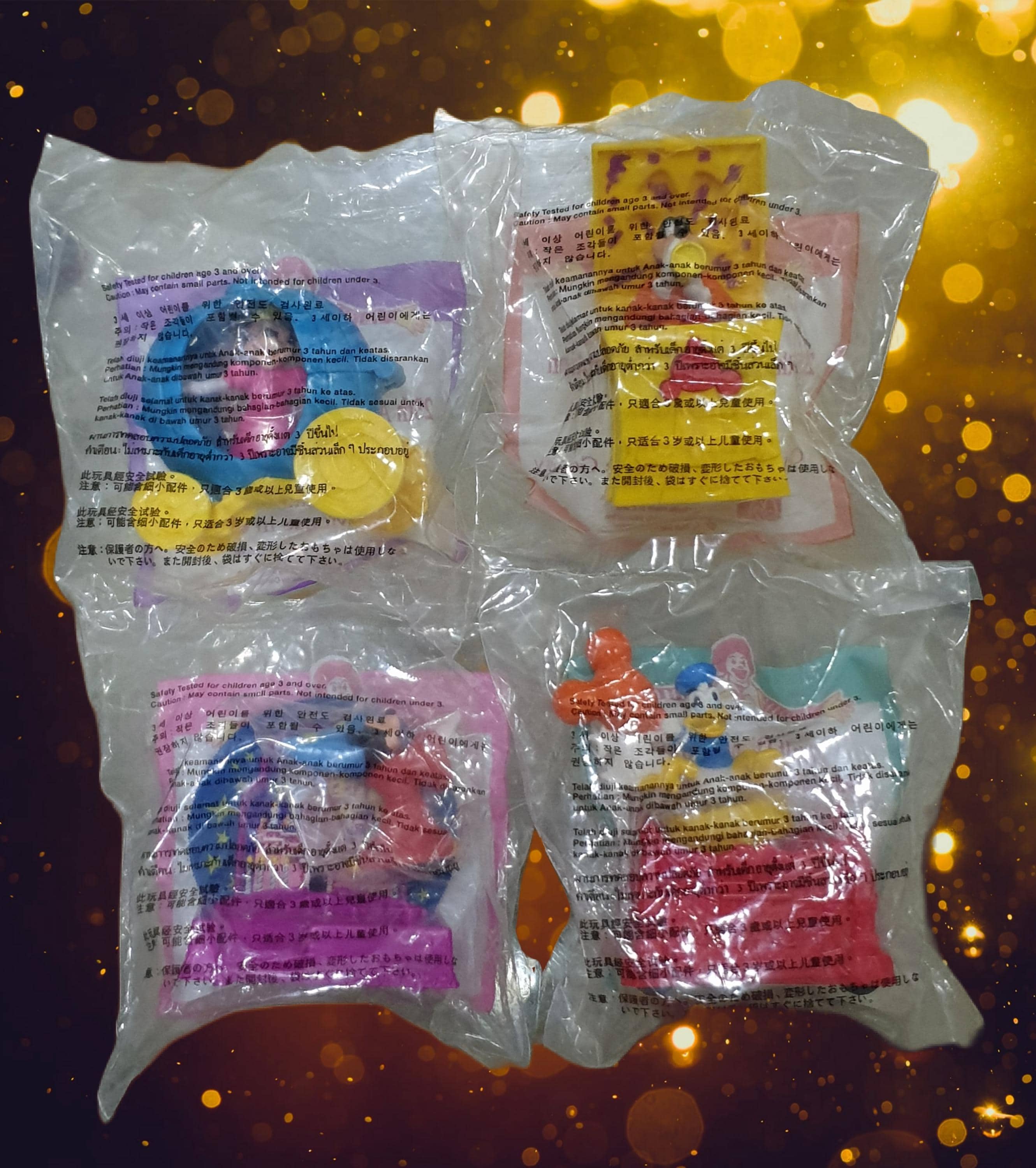 1997 Mcdonald's Happy Meal Featuring Walt Disney World 25th