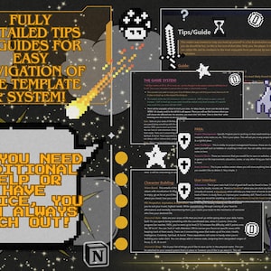 Gamify Your Life Notion Template: Customizable Habit Tracker (digital ...
