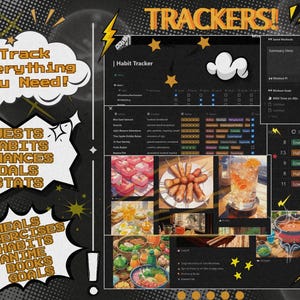 Gamify Your Life Notion Template: Customizable Habit Tracker (digital ...