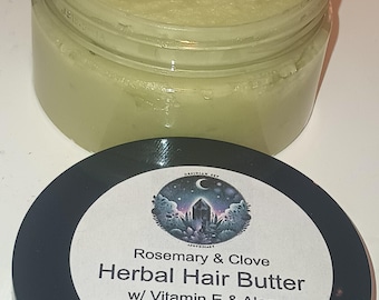 Herbal Hair Butter (Rosemary & Clove)