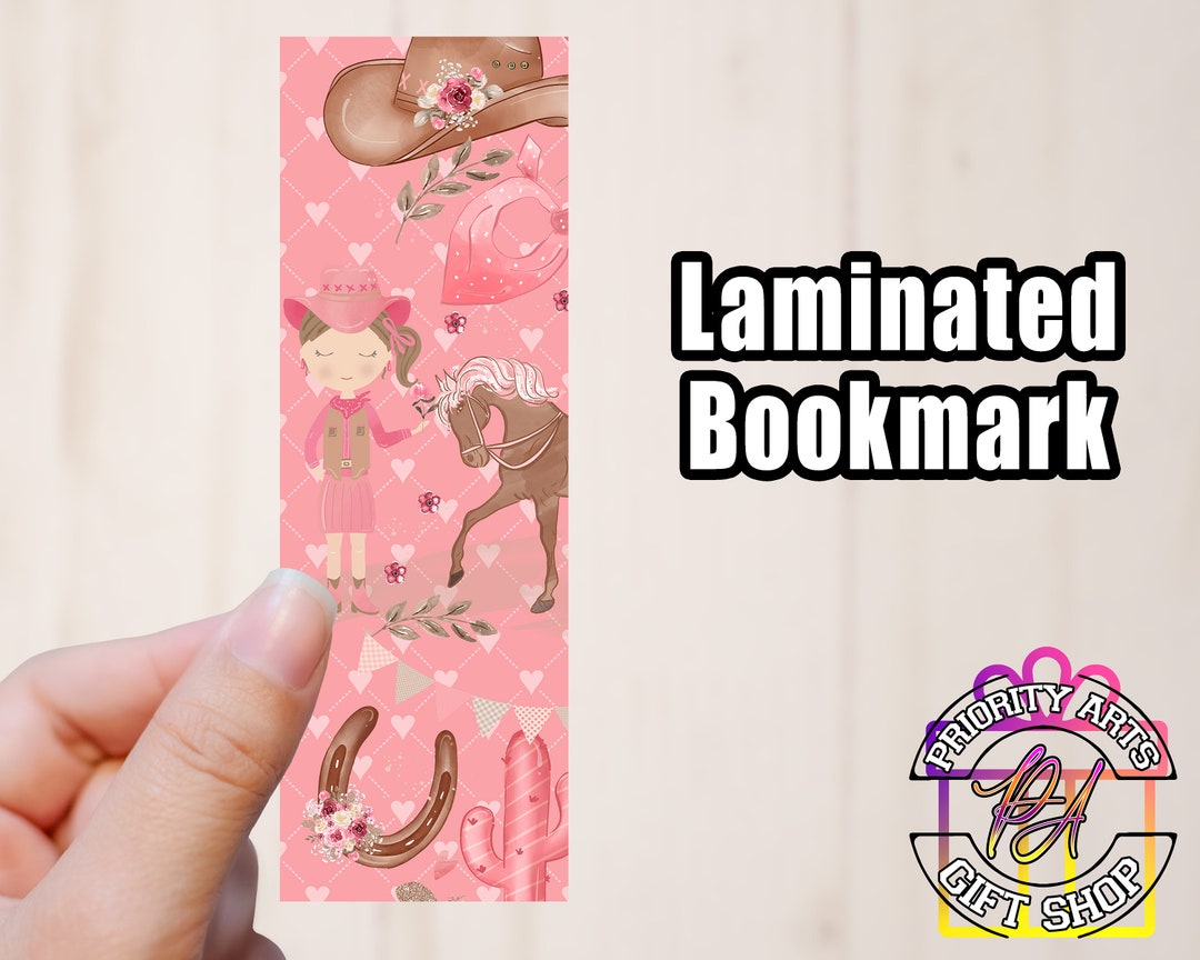 Bookmarks, Cowgirl Bookmarks | Motivational Pink Cowgirl, Cowgirl Gifts ...