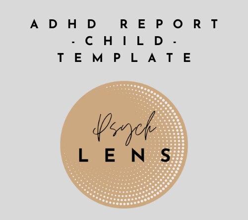 adhd-child-report-template-psychology-etsy