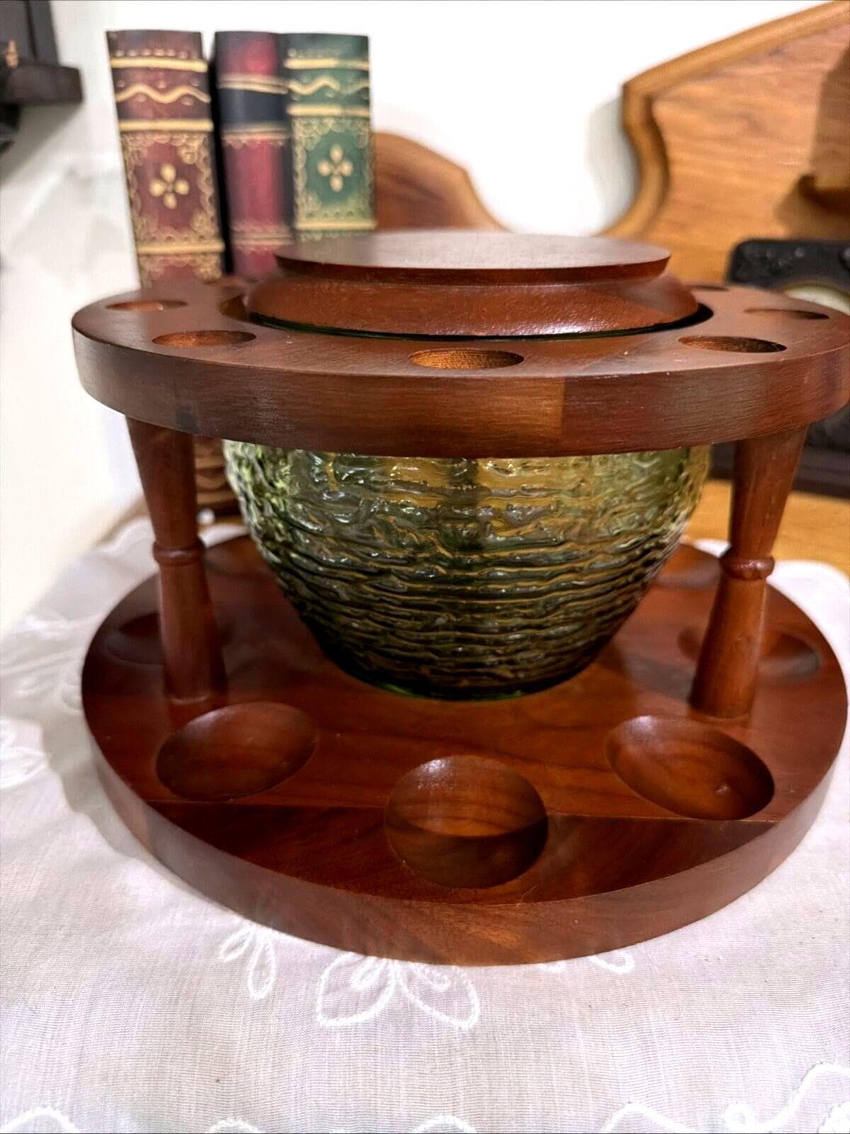 pipe stand with tobacco jar Pipe Stand With Jar
