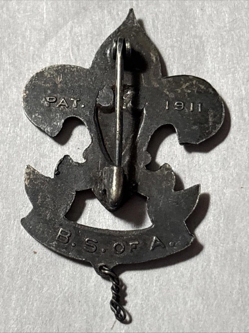 Rare 1915 - 1925 First Class Patrol Leader Pin Stars up BSA Boy Scouts ...