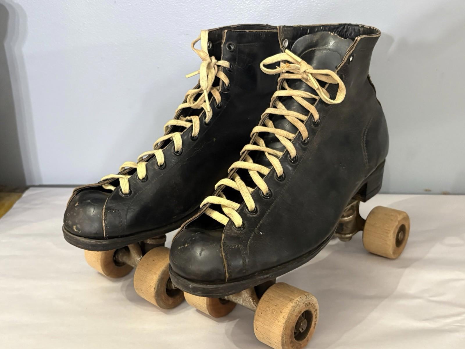 Woman in a Vintage Roller Skates Stock Photo - Image of human, retro