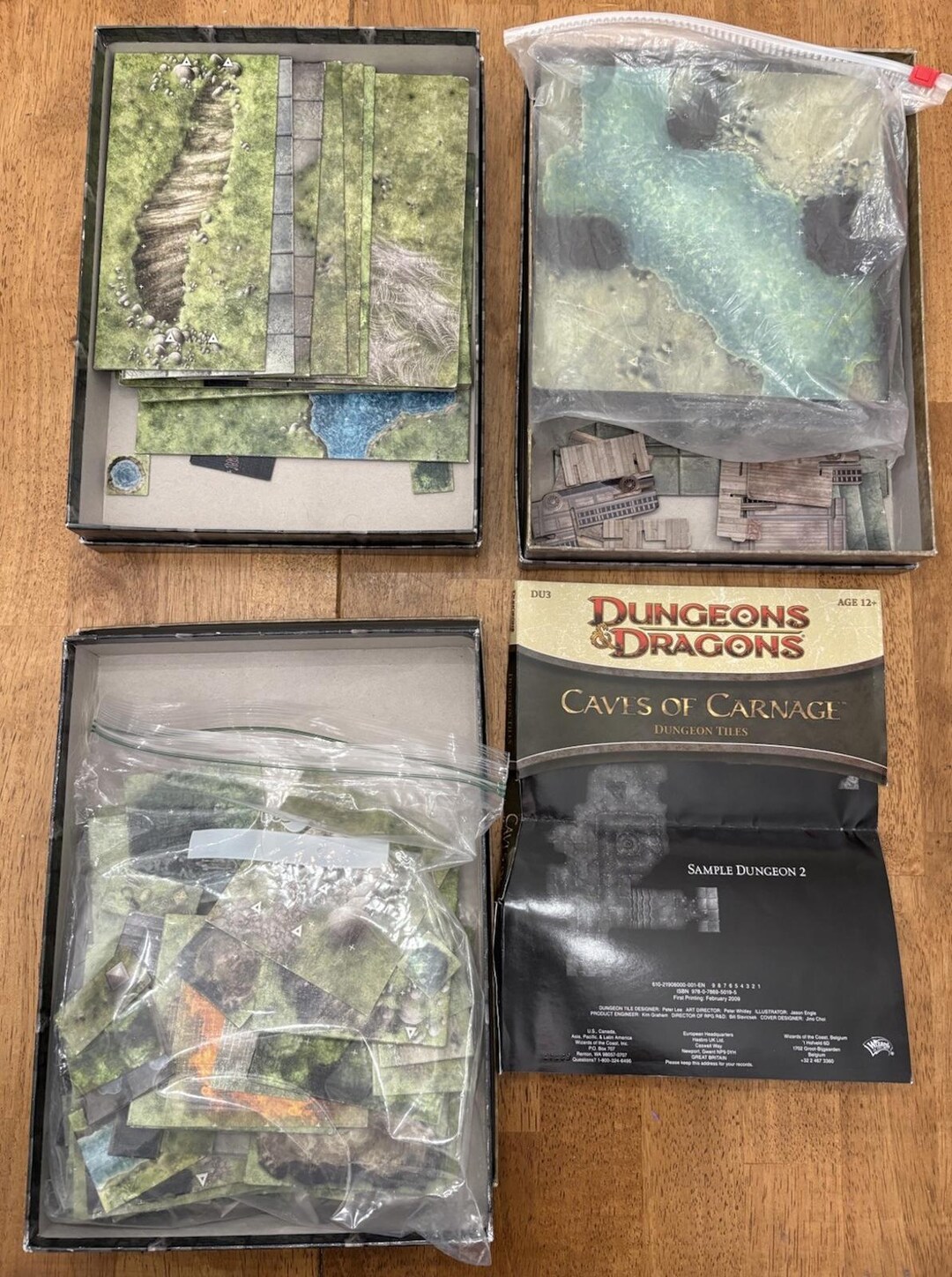 Dungeons & Dragons Essentials - Master Set The Dungeon - Tuiles De Donjon