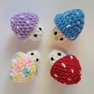 Mushie Pop/Fidget toy/Amigurumi mushroom