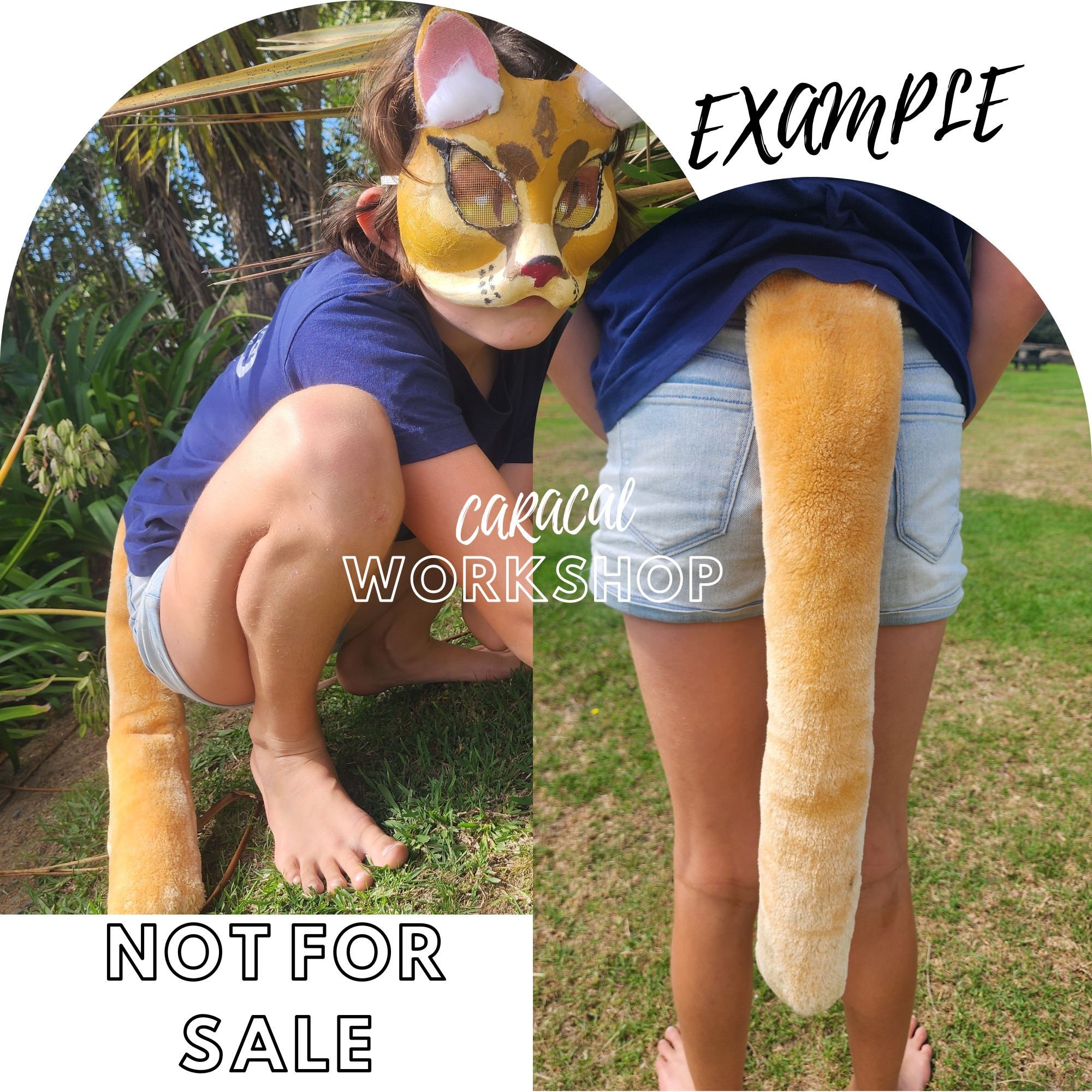 Custom Tails - Furry Tails - Customizable Animal Costume Cosplay ...