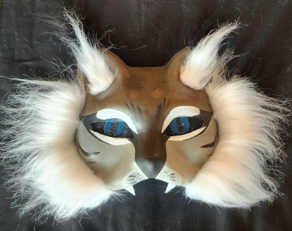 着ぐるみ オオヤマネコ リアル マスク ファースーツ コスプレ