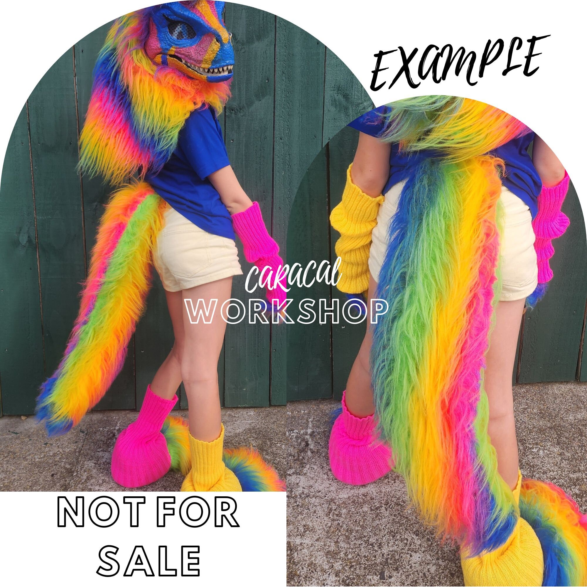Custom Tails - Furry Tails - Customizable Animal Costume Cosplay ...