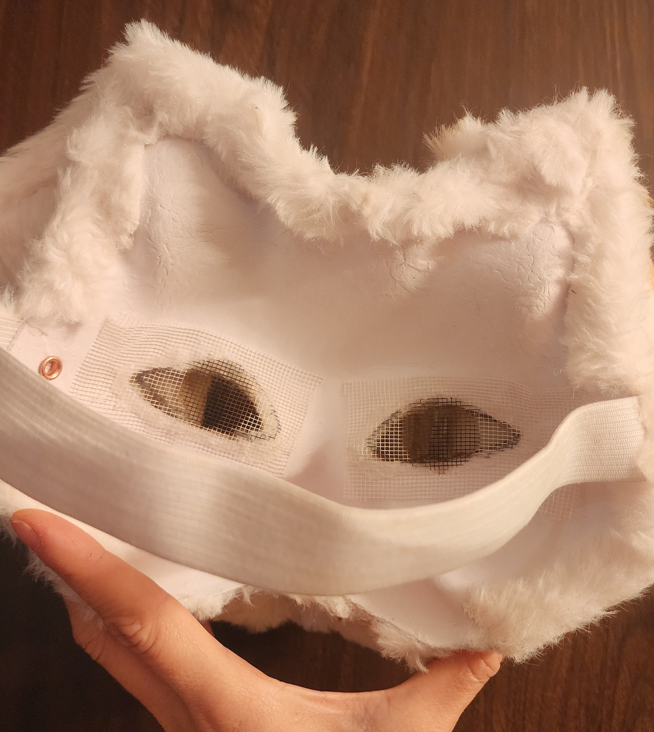 Eyoulife 6 stuks kattenmaskers, doe-het-zelf papier, overschilderbaar