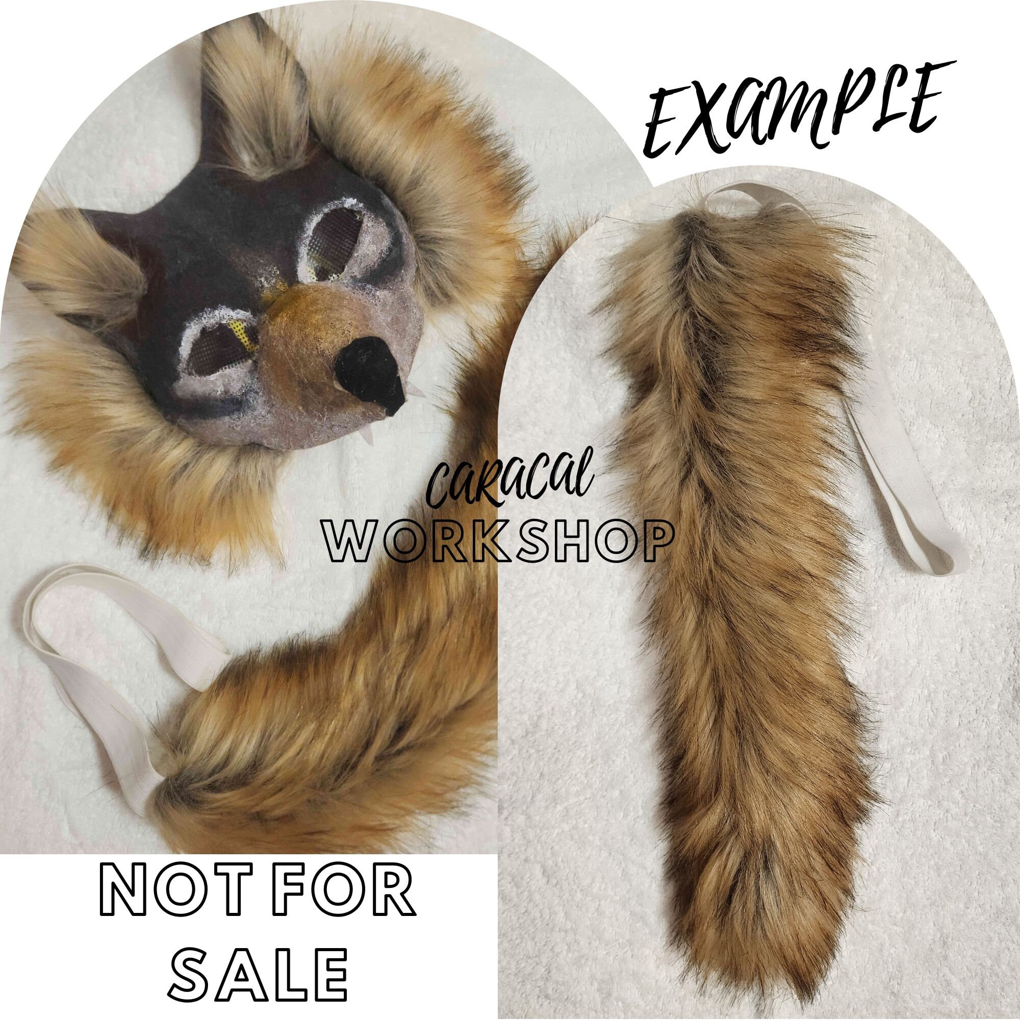 Custom Tails - Furry Tails - Customizable Animal Costume Cosplay ...