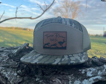 Deer Dog Hunting - Flatbill Snapback - Mossy Oak Camo