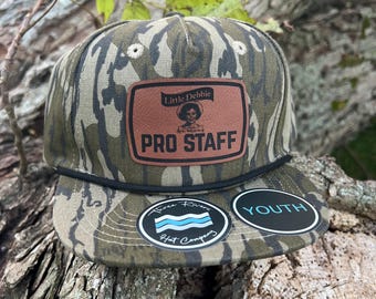 YOUTH - Little Debbie Pro Staff * 2 Camo Patterns * Rope Snap Back Hat