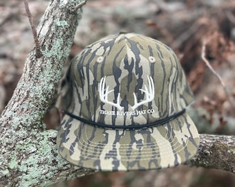 Classic Whitetail Rack - Rope Snapback - Mossy Oak
