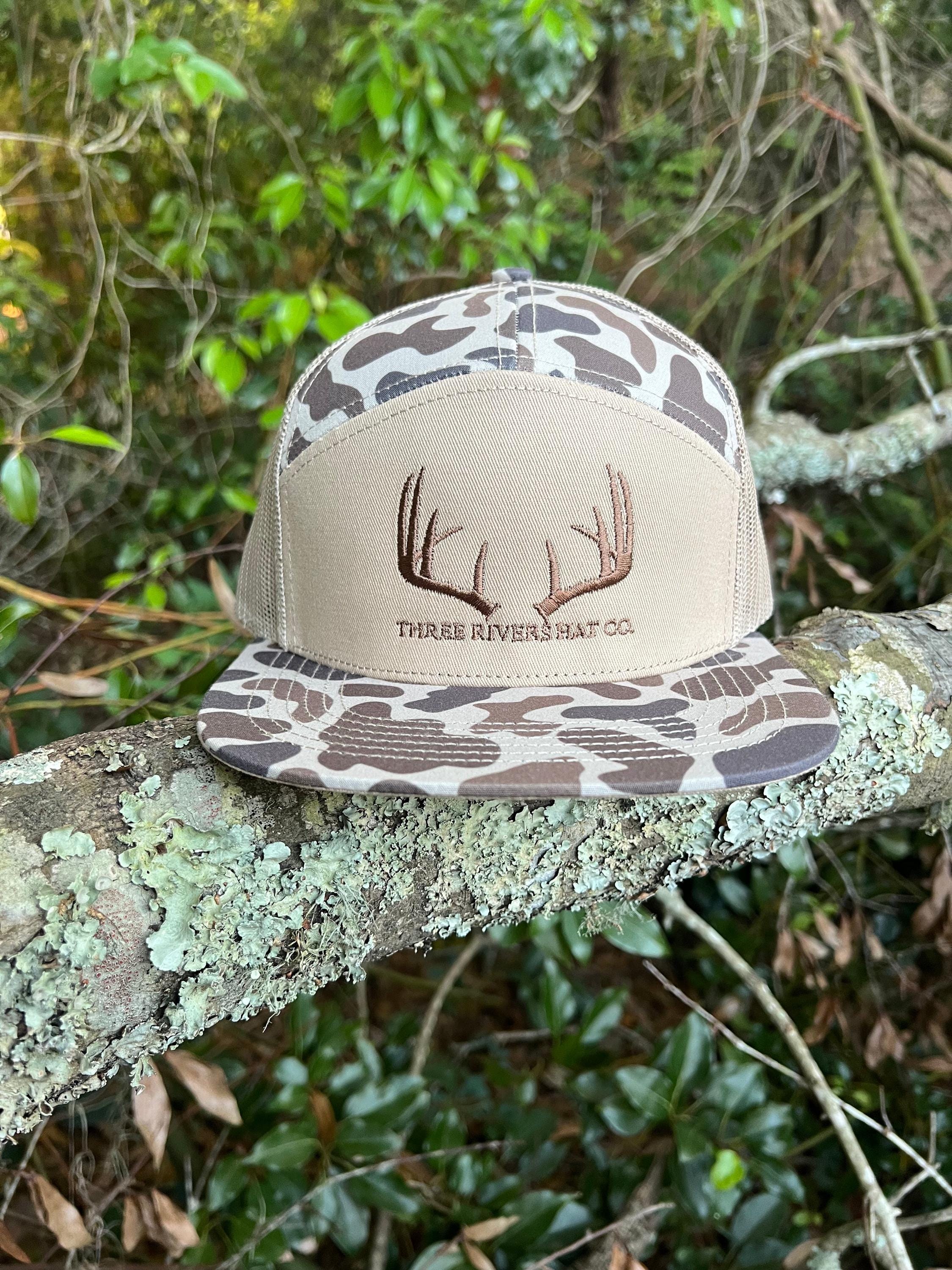 Classic Whitetail Rack - “Old’s Cool” Flatbill Snapback - Lost Hat Co.