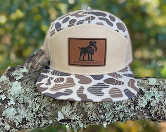 Duck Dog - “Old’s Cool” Camo Flatbill Snapback - Lost Hat Co.