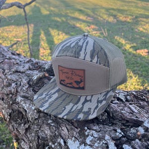 Deer Dog Hunting - Flatbill Snapback - Mossy Oak Camo afbeelding 2
