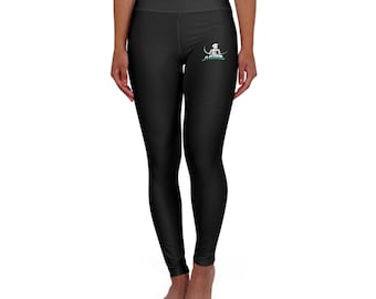 AXIOS Strong High-Waisted Gym Leggings | Black Squat-Proof Yoga Tights, Womens Activewear, Stoic Athletic Leggings