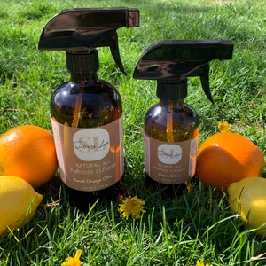 Natural House Cleaner | Natural Multi-Surface Cleaner | Natural Surface Cleaner | Natural Kitchen Counter Cleaner | Organic Citrus Cleaner