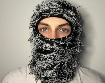 y2k 00s punk PUTUMAYO マフラー スカル 蝶 Y2k Beanies Crochet Knitted Cat Hats Goth Cross Devil Hat