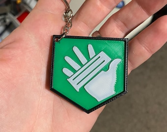 Zombies Perk Tag Keychain
