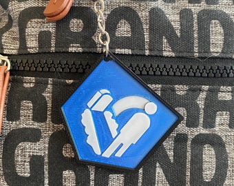Zombies Perk Tag Keychain