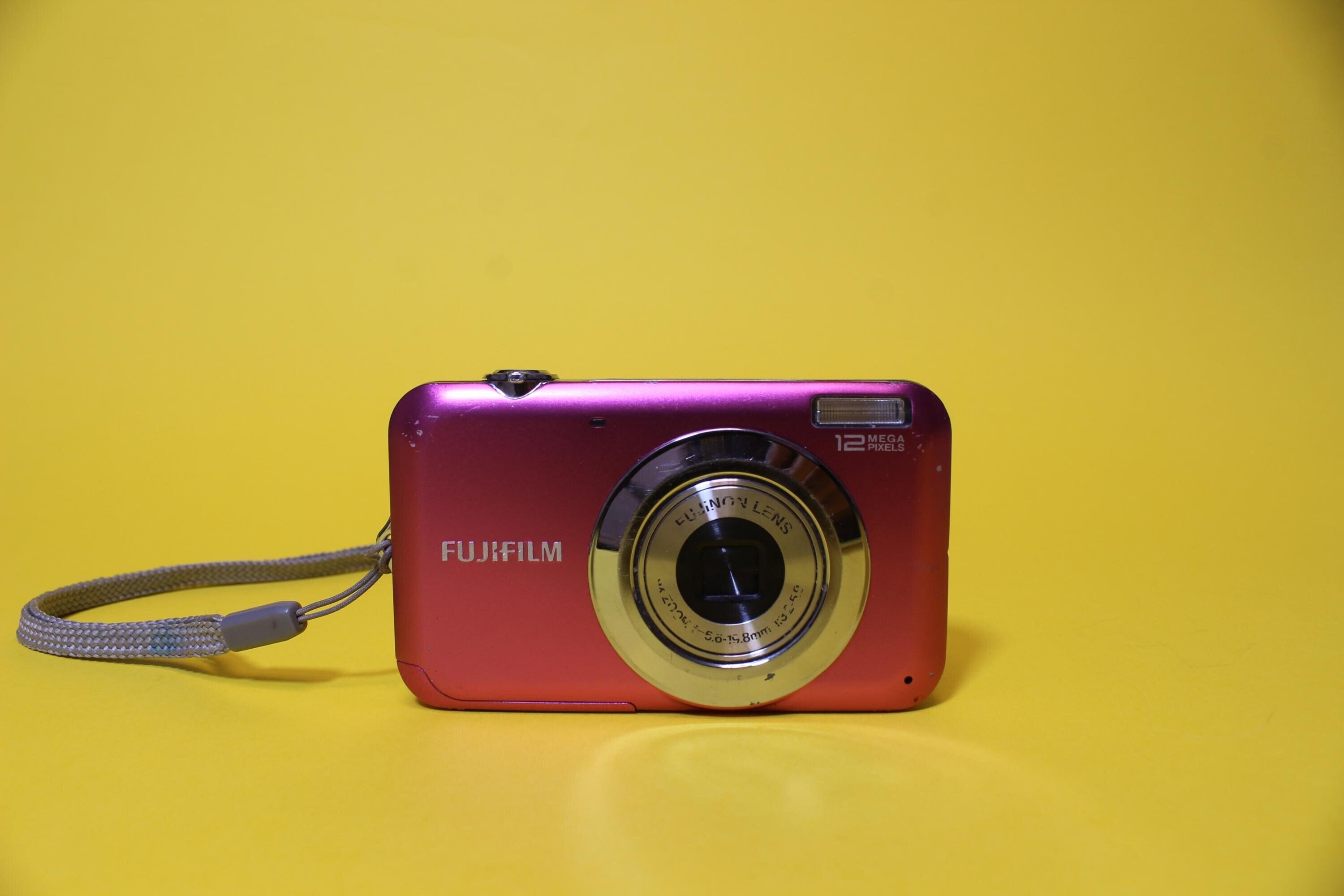 Fujifilm Finepix JV110 Y2K Digicam 12.2 MP Pink Camera Full 