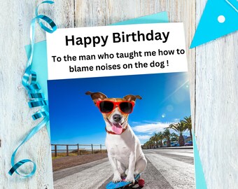 Birthday Card for Him - Card for Dad - Birthday Celebrations