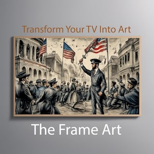 American Civil War Vintage Digital Art for Samsung Frame TV, Historical Battle Scenes JPG Downloads, Antique War Art, Vintage Battle Scenes