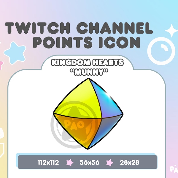 Kingdom Hearts Munny Emote | Twitch & Discord (Digital Download)