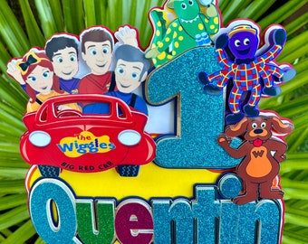 Wiggles Cake Topper, Wiggles Birthday Party, Wiggles Party Decorations, Wiggles Party Supplies children’s cake decorations