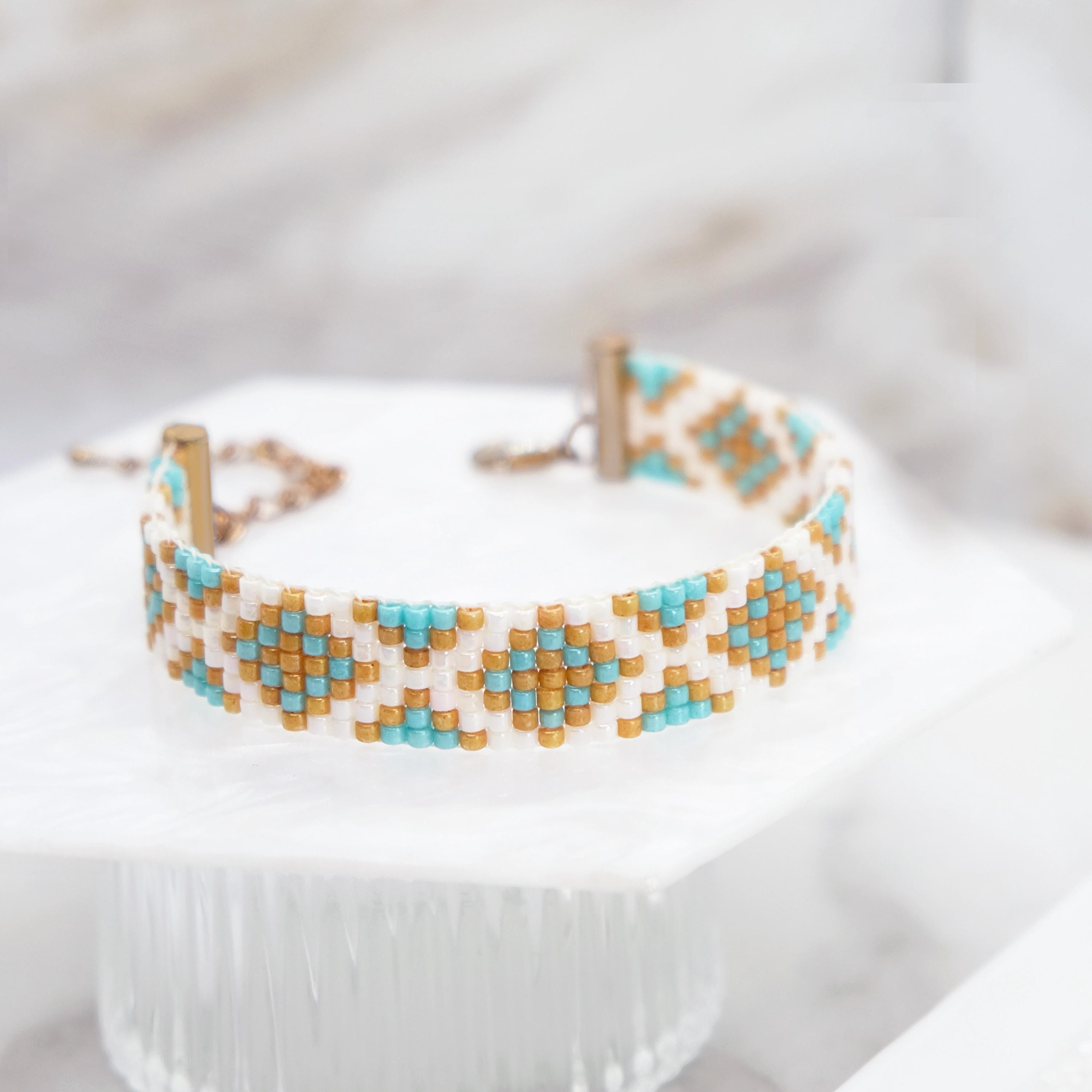 Braccialetti Con Perline Di Pietre Preziose 4mm – Fatti A Mano – Unisex – Boho – Taglie S/M/L