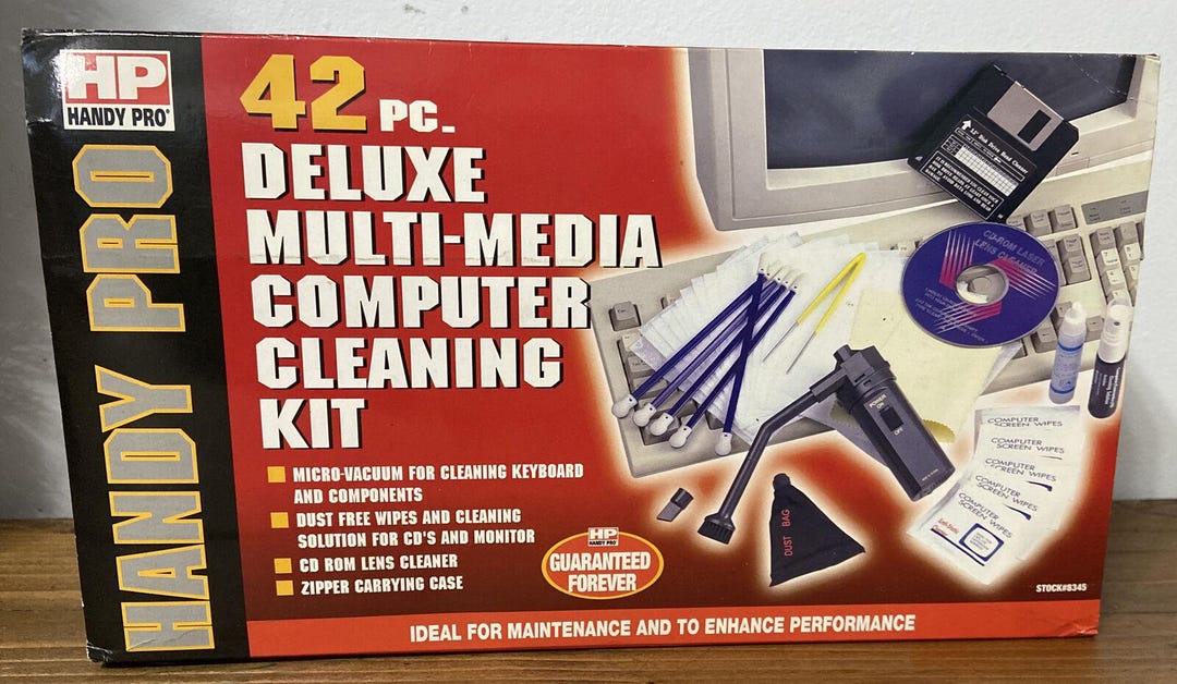 Handy Pro 42 Pc Deluxe Multi-media Computer Cleaning Kit - Etsy