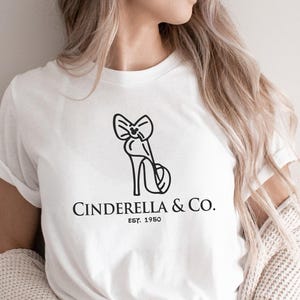 Cinderela e Cia. EST. 1950, Camiseta Disneyworld, Camiseta Princesa Disney, Camiseta Cinderela, Presente para Férias na Disney, Camiseta Meninas da Disney