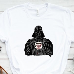 Funny Star Wars Darth Vader World&#39;s Best Dad Shirt, Father&#39;s Day Gift, Magic Kingdom Holiday T-shirt, Disneyland Trip Family Vacation Tee