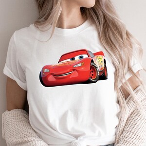Cars Family Trip Shirt, Lightning McQueen Shirt, Piston Cup Champion T-shirt, Racing Series 95 Sweatshirt, Pixar Car McQueen Hoodie