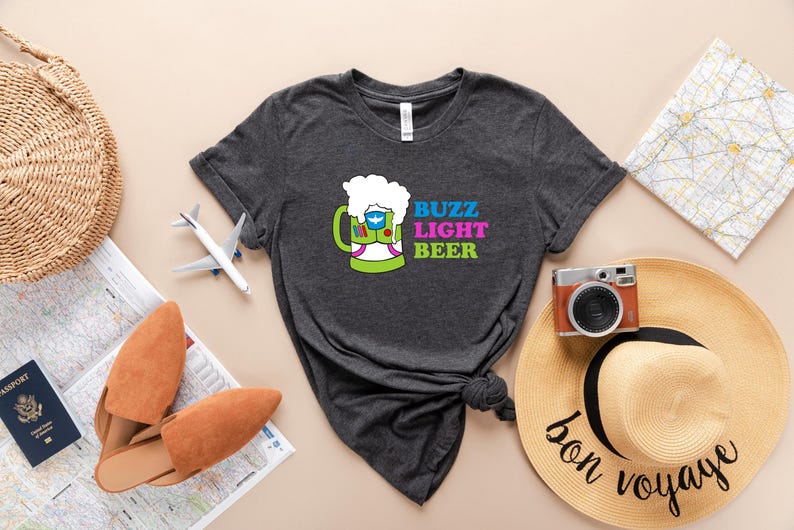Food and Wine Shirts, Buzz Light Beer Shirt, Toy Story Shirt For Men, Buzz Lightyear Shirt, Epcot Food and Wine Shirts, Disney Shirt For Men Bild 2