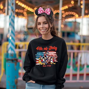 4th of July Mickey and Friends Shirt, 4th of July Flag Shirt, American Shirt, Fourth Of July Disney Shirt, Disney American Patriotic Shirt