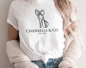 Cinderella and Co EST 1950, Disneyworld Shirt,Disney Princess Shirt, Cinderella Shirt,Gift For Disney Vacation, Girls in the Disney Gift Tee