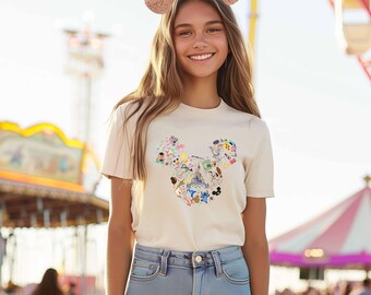 Mickey ears Dinsey Castle Shirt, Mickey Shirts, Minnie Shirt, Disneyworld Shirt, Disneyland Shirt, Minnie Ears tee, Disney Family Shirt