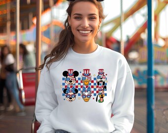 4th of July Mickey and Friends Shirt, 4th of July Funny Shirt, Patriot Shirt, Fourth Of July Disney Shirt, Disney American Patriotic Shirt