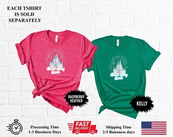 Retro Castle Disney T-Shirt, Funny Mickey Vacation Tee, Disneyworld Family Matching Gift